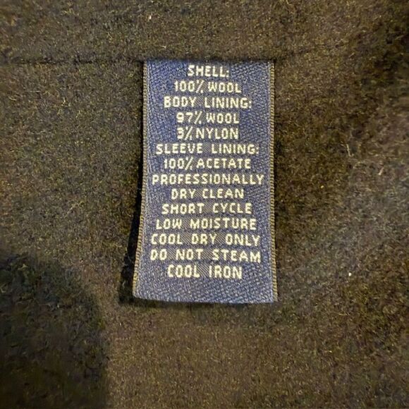 Brooks Brothers Brookstorm x Loro Piana 100% Italian Wool Men's Coat Size M - Picture 12 of 16